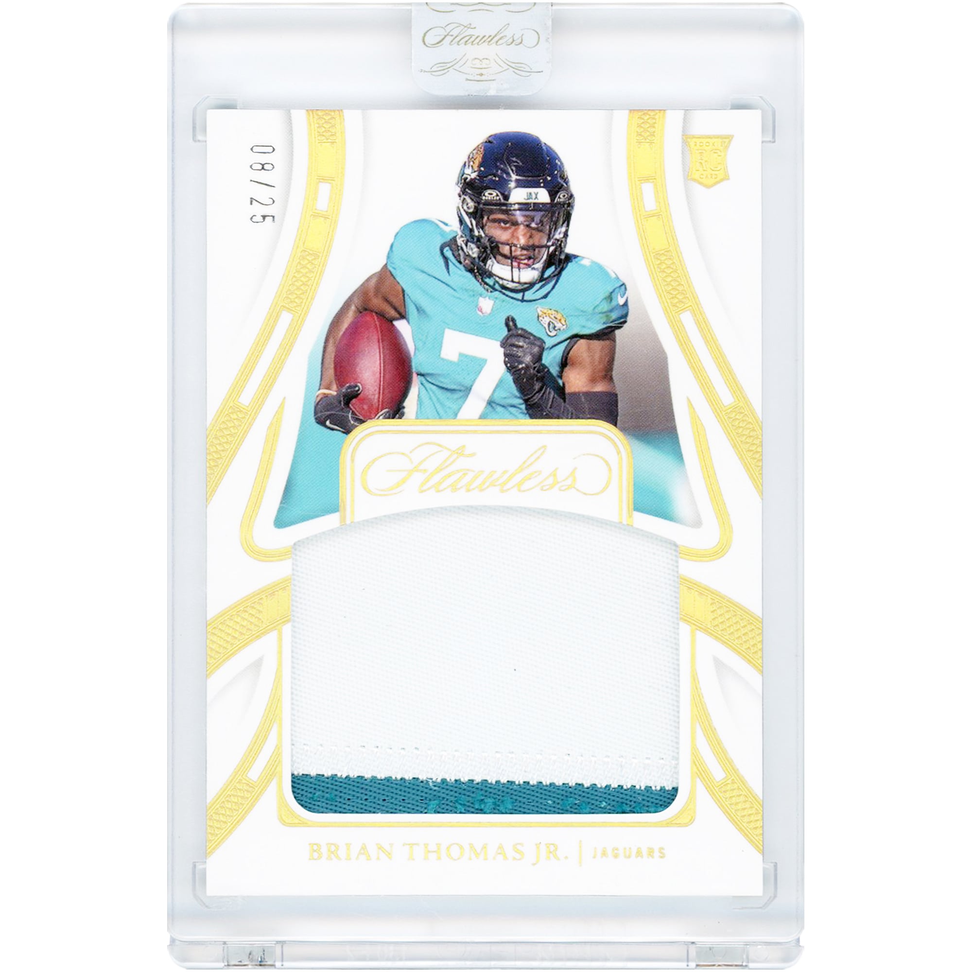 Brian Thomas Jr. Jacksonville Jaguars 2024 Panini Flawless Dual 