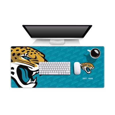 Jacksonville Jaguars Fanpoint 15.7" x 35.4" Logo Series Desk Pad