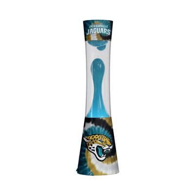 Jacksonville Jaguars 17" Tie-Dye Magma Lamp with Bluetooth Speaker