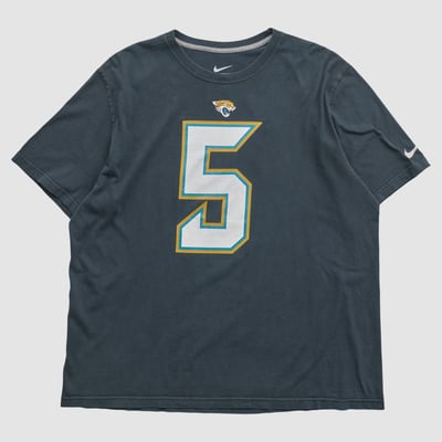 Jacksonville Jaguars Nike 2010s T-shirt - Black - 2XL by Fanatics Real Vintage