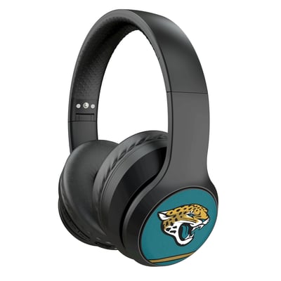 Jacksonville Jaguars Keyscaper Stripe Wireless Bluetooth Headphones With Case
