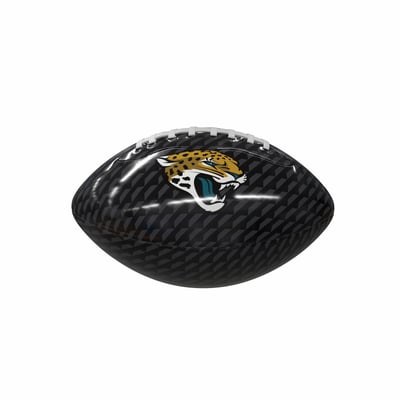 Jacksonville Jaguars Logo Brands Rubber Glossy Mini Football