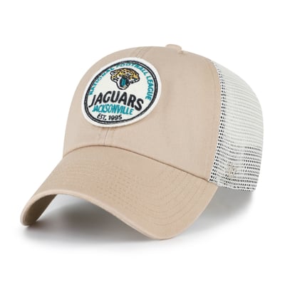 Jacksonville Jaguars '47 Felton Clean Up Adjustable Hat - Khaki