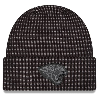 Jacksonville Jaguars New Era 2026 Sideline Cold Weather  Cuffed Knit Hat - Black
