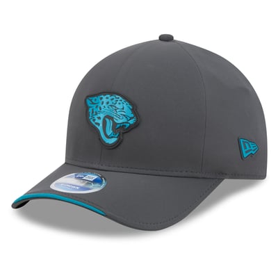Jacksonville Jaguars New Era 2026 Sideline Cold Weather  9FORTY M-Crown Adjustable Hat - Charcoal