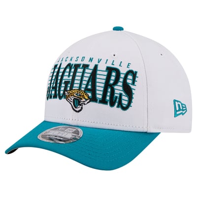 Jacksonville Jaguars New Era Loyal 9FORTY M-Crown Adjustable Hat - White
