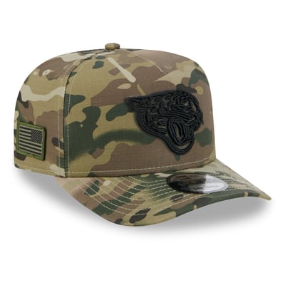 Jacksonville Jaguars New Era x BJ Betts 2026 Salute To Service 9FIFTY A-Frame Snapback Hat - Camo