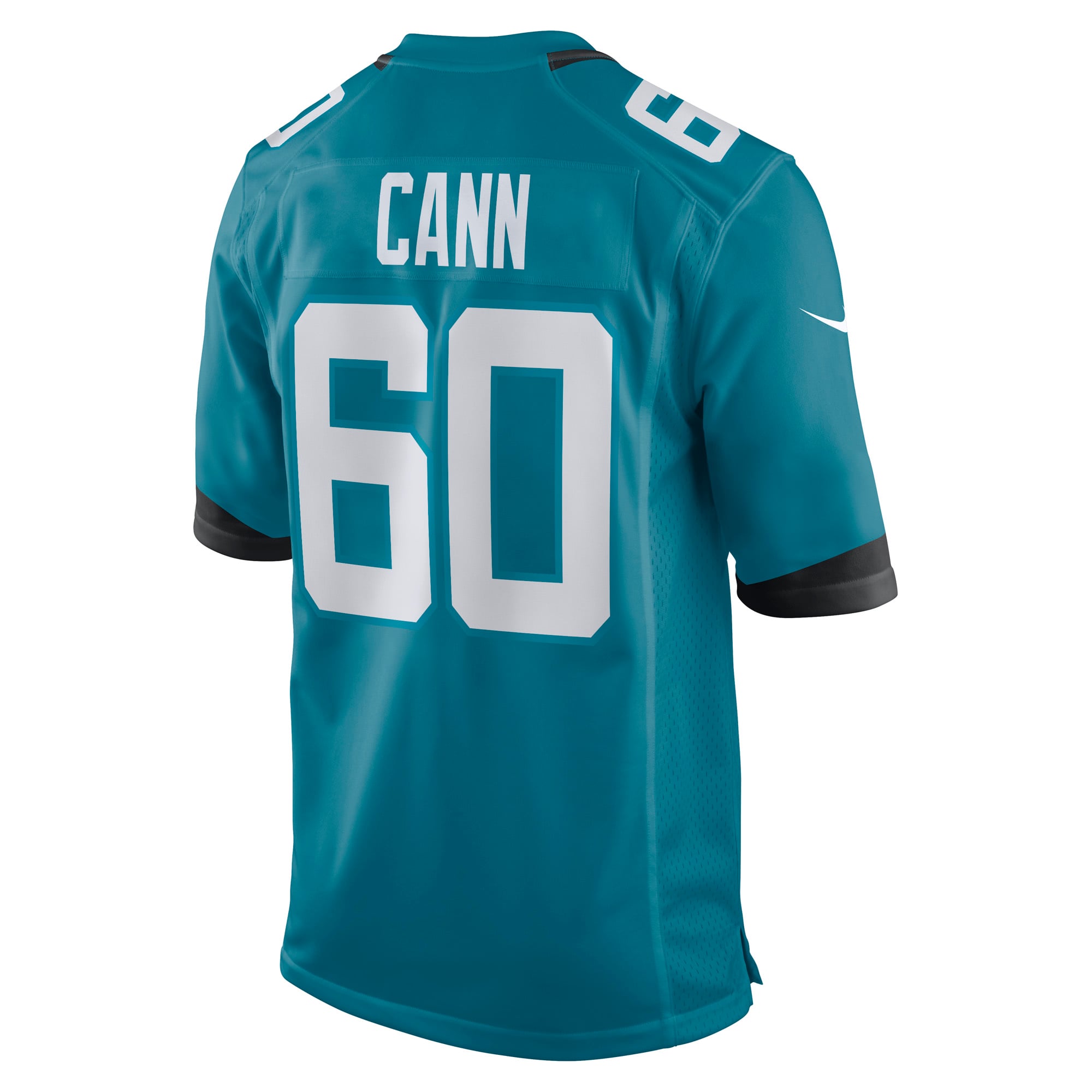 Men's Nike A.J. Cann Teal Jacksonville Jaguars Game Jersey