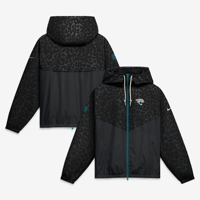  Jacksonville Jaguars Nike 2026 Rivalries Collection Windrunner Full-Zip Jacket - Black