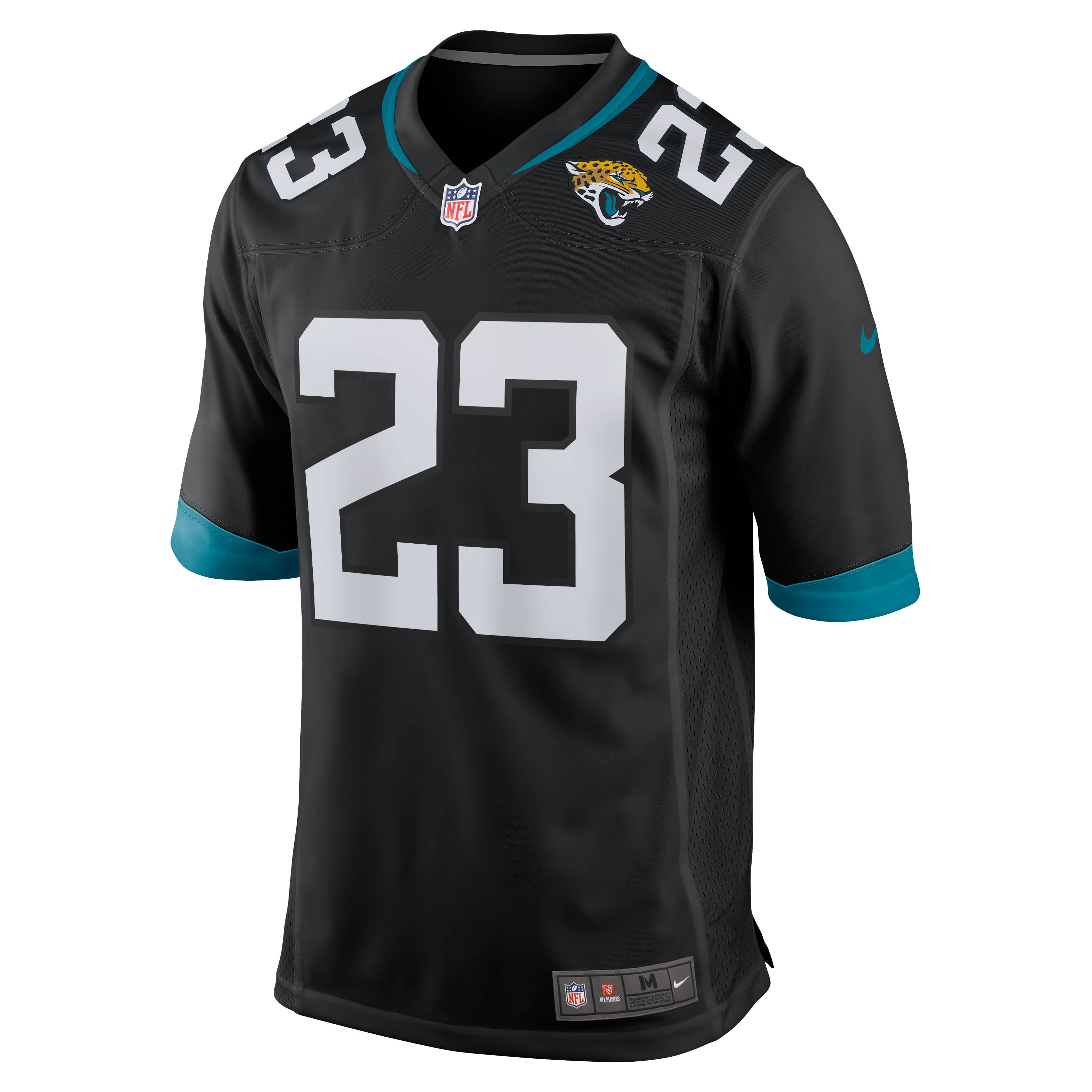 Men's Nike CJ Henderson Black Jacksonville Jaguars Game Jersey
