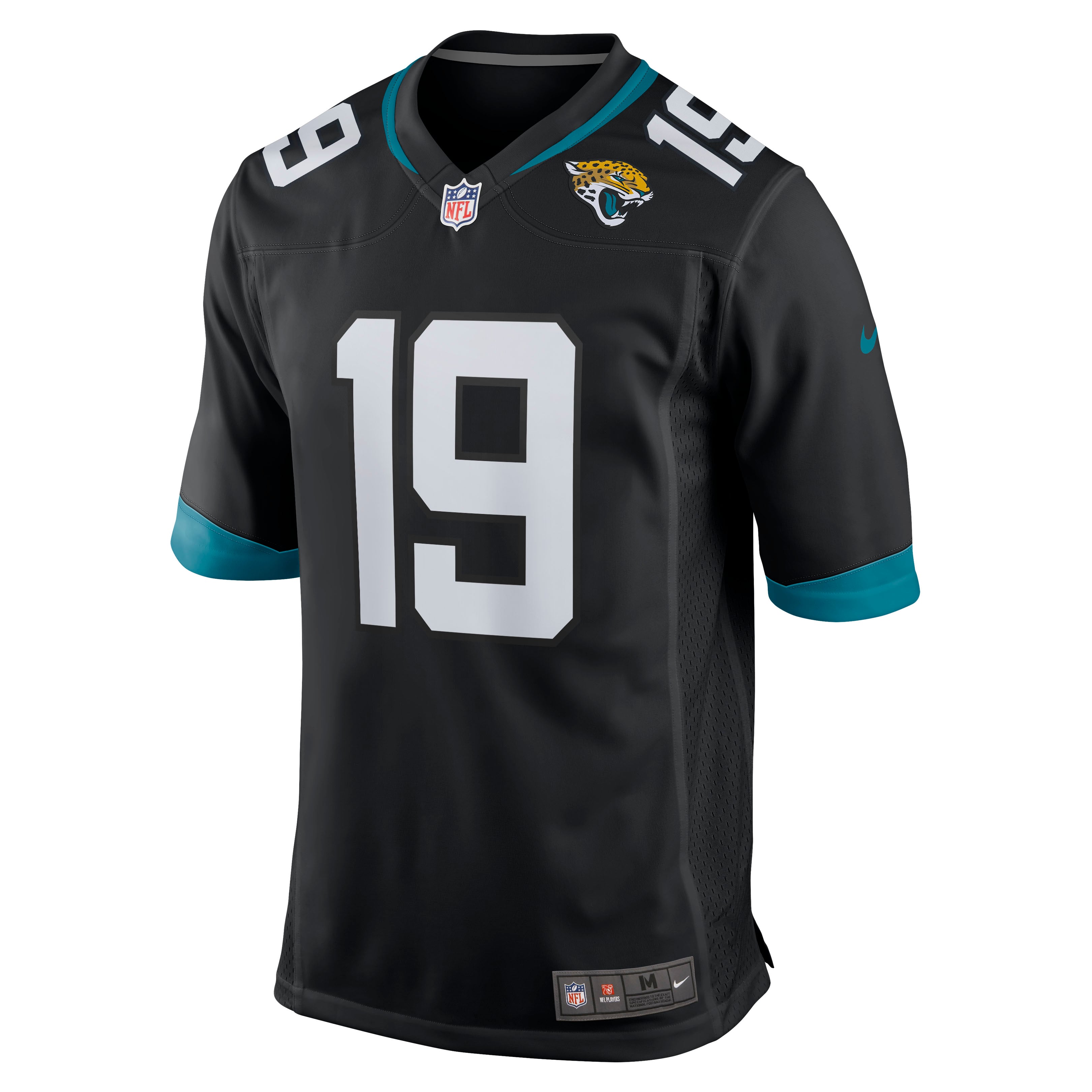 Men's Nike Collin Johnson Black Jacksonville Jaguars Game Jersey