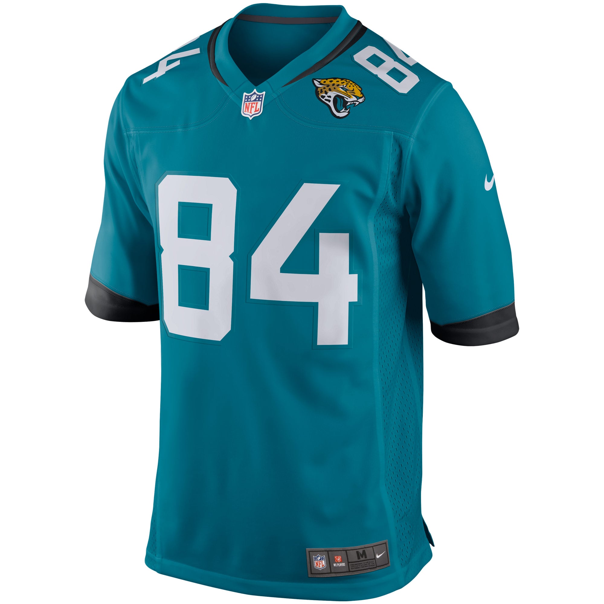 Men's Jacksonville Jaguars Keelan Cole Nike Teal Player Game Jersey