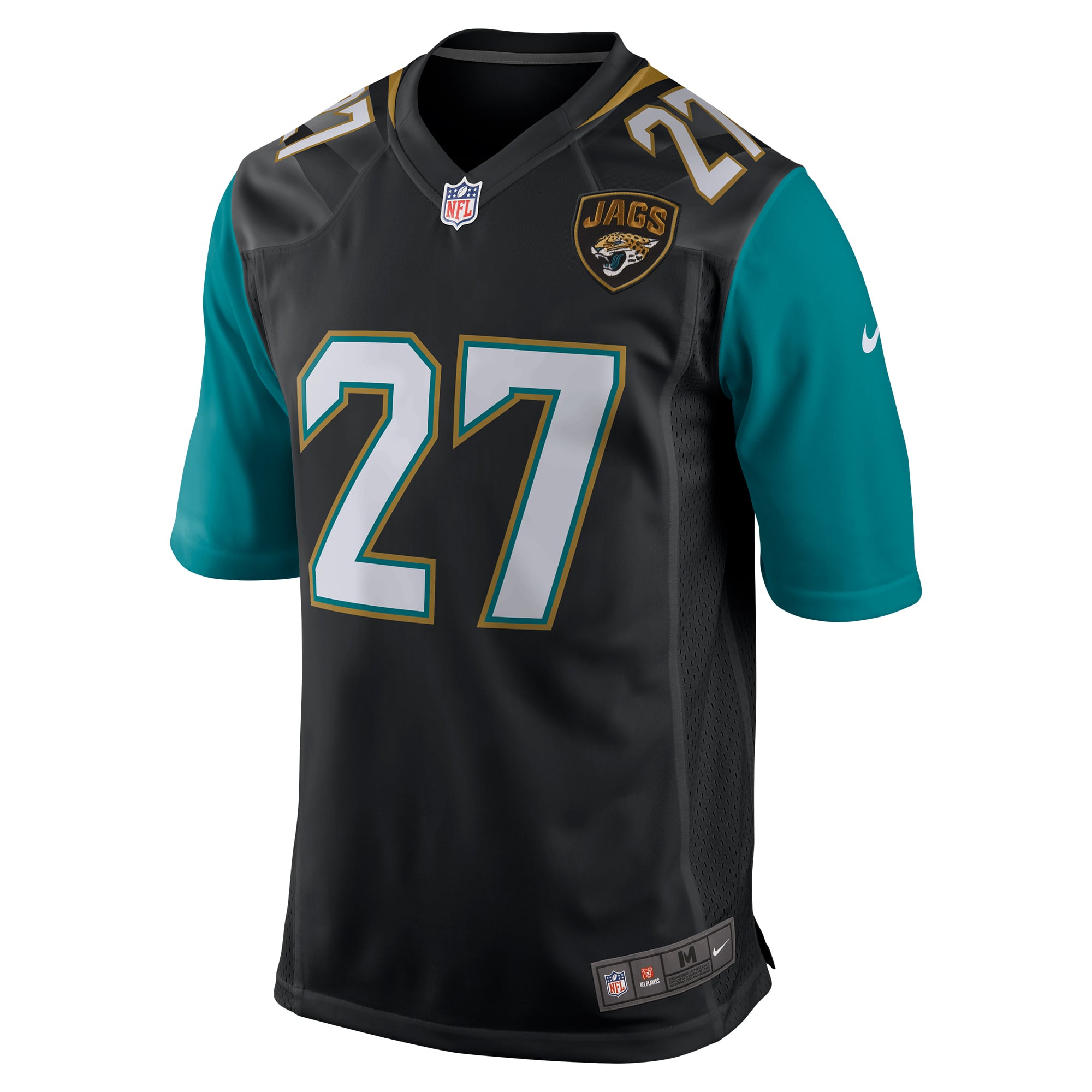 Men's Jacksonville Jaguars Leonard Fournette Nike Black Game