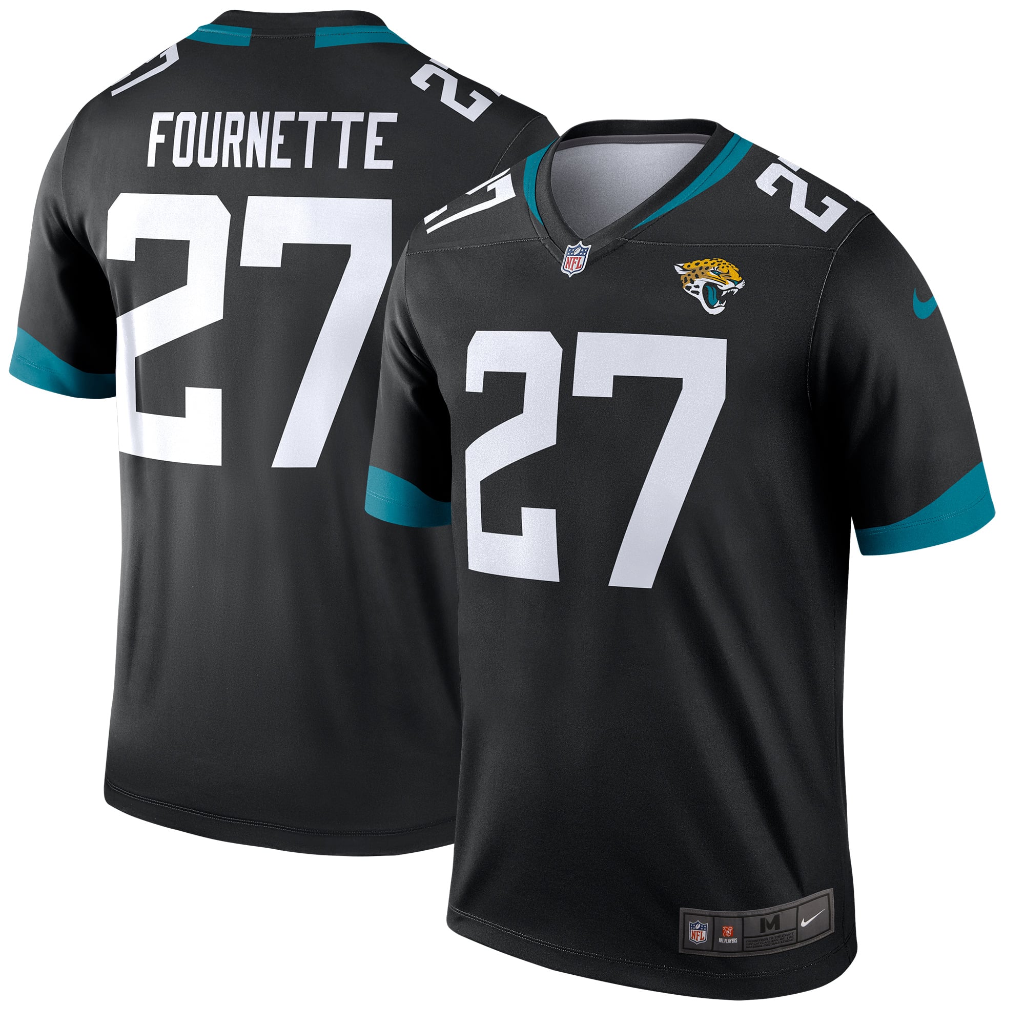 Men's Jacksonville Jaguars Leonard Fournette Nike Black Team