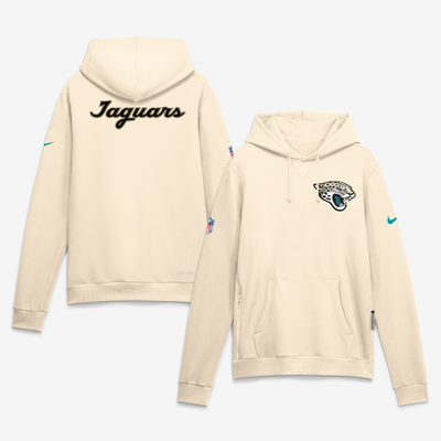  Jacksonville Jaguars Nike 2026 Rivalries Collection Standard Issue Sideline Pullover Hoodie - Natural