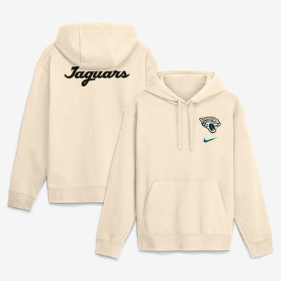  Jacksonville Jaguars Nike Rivalries Collection Club Fleece Hoodie - Natural