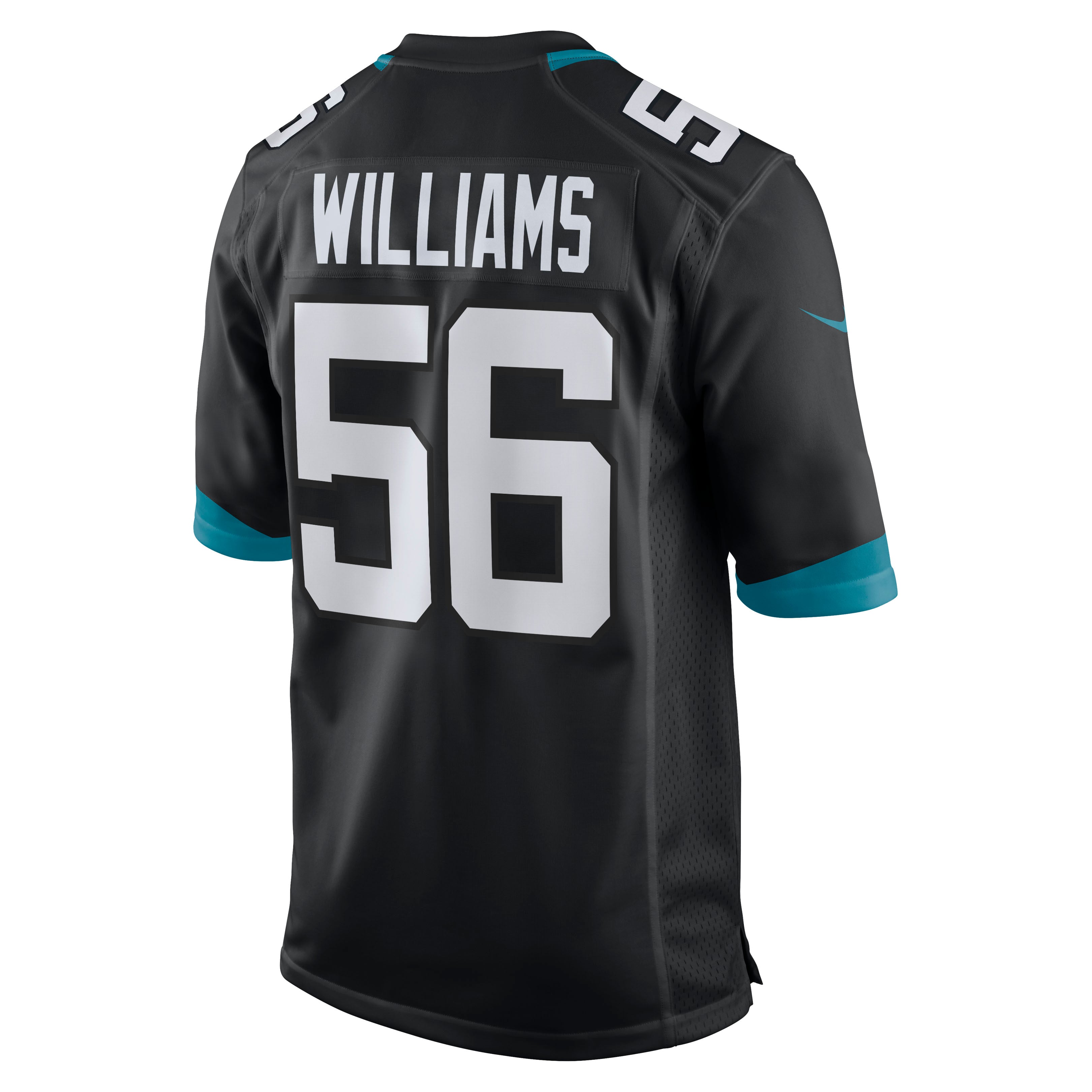 Men's Nike Quincy Williams Black Jacksonville Jaguars Game Jersey
