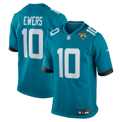 Quinn Ewers Jacksonville Jaguars Nike Team Game Jersey - Teal