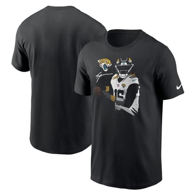 Trevor Lawrence Jacksonville Jaguars Nike Player Graphic T-Shirt - Black