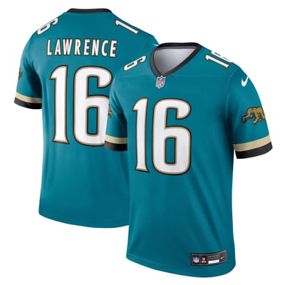 Trevor Lawrence Jacksonville Jaguars Nike Legend Player Performance Top - Teal