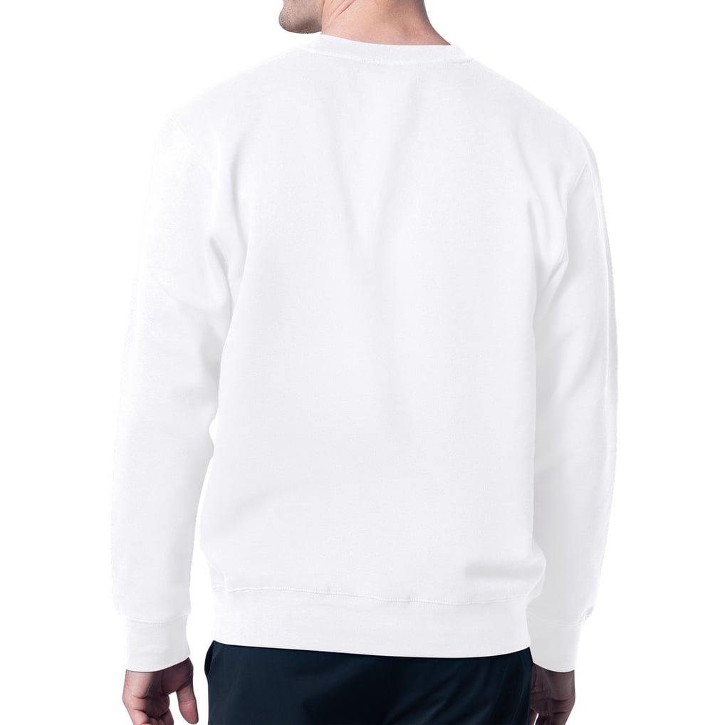 Jacksonville Jaguars Starter Retro Team Logo Pullover Sweatshirt - White
