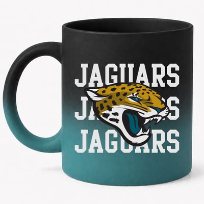 Jacksonville Jaguars Pegasus 16oz. Echo Fade Soft Touch Ceramic Mug