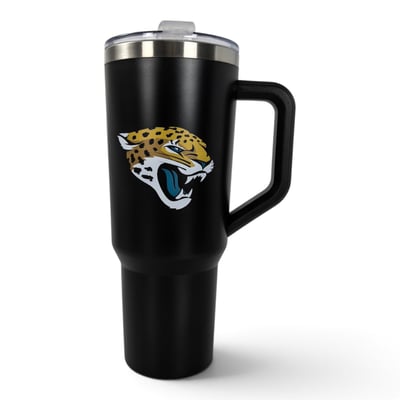 Jacksonville Jaguars Pegasus 38oz. Standard Logo Stainless Steel ProCarry Tumbler