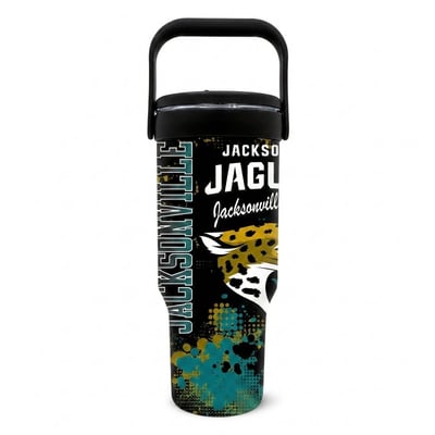 Jacksonville Jaguars Pegasus 40oz. Conference Commotion Stainless Steel ProCarry Tumbler
