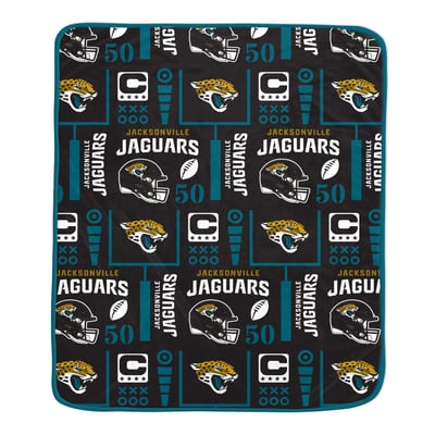 Jacksonville Jaguars Pegasus Team Spirit 60" x 70" Ultra Soft Blanket