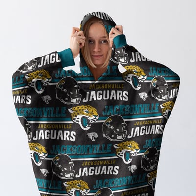 Jacksonville Jaguars Pegasus Wave Ultra Soft Fan Cape