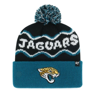  Jacksonville Jaguars '47 Preschool Squiggle Script Cuffed Knit Hat - Black