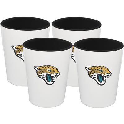 Jacksonville Jaguars The Memory Company Four-Pack Ceramic Shot Glass Set