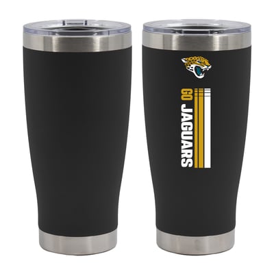 Jacksonville Jaguars The Memory Company Let's Go 20oz. Stainless Steel Tumbler