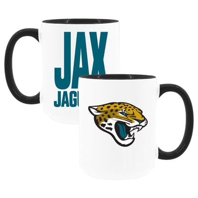 Jacksonville Jaguars The Memory Company Two-Piece 15oz. Coffee Mug Set