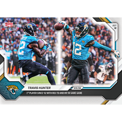 Travis Hunter - 2026-27 NFL Topps NOW® - Card 61