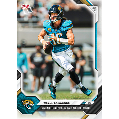 Trevor Lawrence - 2026-27 NFL Topps NOW® - Card 33