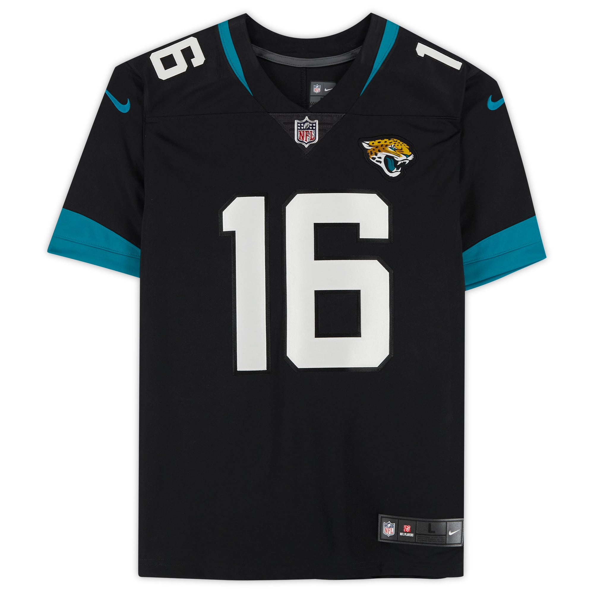 Trevor Lawrence Black Jacksonville Jaguars Autographed Nike