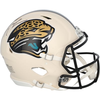Trevor Lawrence Jacksonville Jaguars Autographed Fanatics Authentic Riddell Retro Speed Authentic Helmet 
