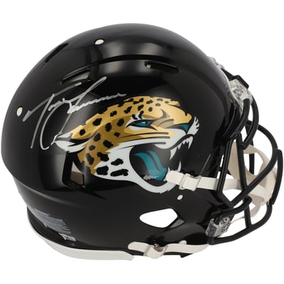 Trevor Lawrence Jacksonville Jaguars Fanatics Authentic Autographed Riddell Speed Authentic Helmet