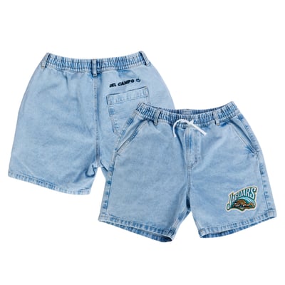 Jacksonville Jaguars x Del Campo Unisex It Was Always the Jorts - Denim
