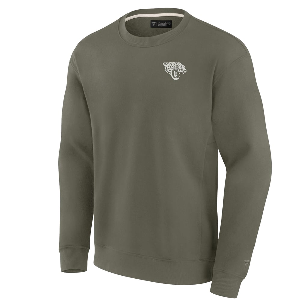 Jacksonville Jaguars Fanatics Unisex Elements Super Soft Pullover Sweatshirt - Olive