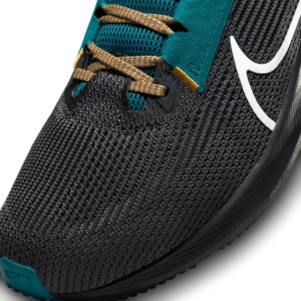 Nike Air Zoom Pegasus 40 Jacksonville Jaguars Running Shoes Mens 9 Unisex Nike Anthracite Jacksonville Jaguars Zoom Pegasus 40  main image 4