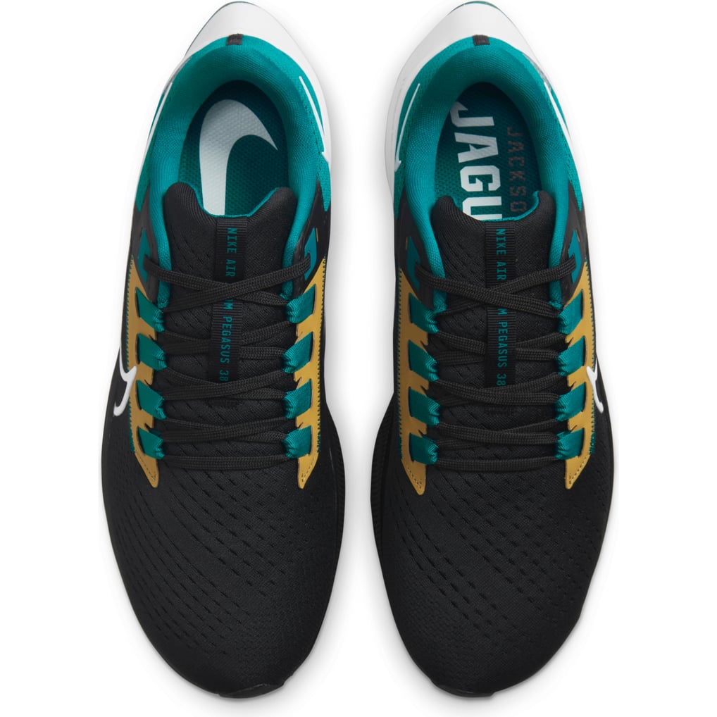 Unisex Nike Black Jacksonville Jaguars Zoom Pegasus 38  display picture 2