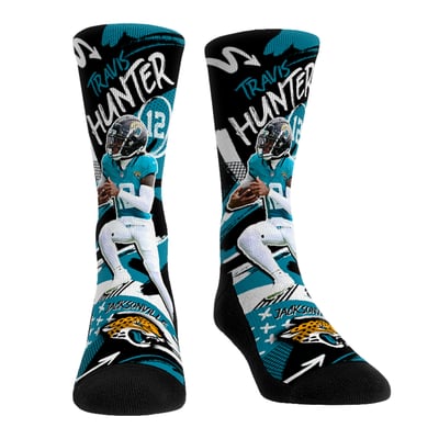 Travis Hunter Jacksonville Jaguars Rock Em Unisex Playmaker Crew Socks
