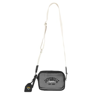 WEAR by Erin Andrews Jacksonville Jaguars Sheer Color Crossbody Bag
