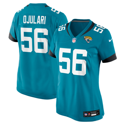 BJ Ojulari Jacksonville Jaguars Nike Women's Team Game Jersey - Teal