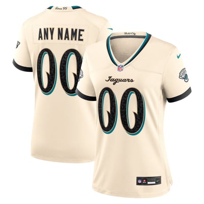  Jacksonville Jaguars Nike Women's 2026 Rivalries Collection Game Custom Jersey - Natural