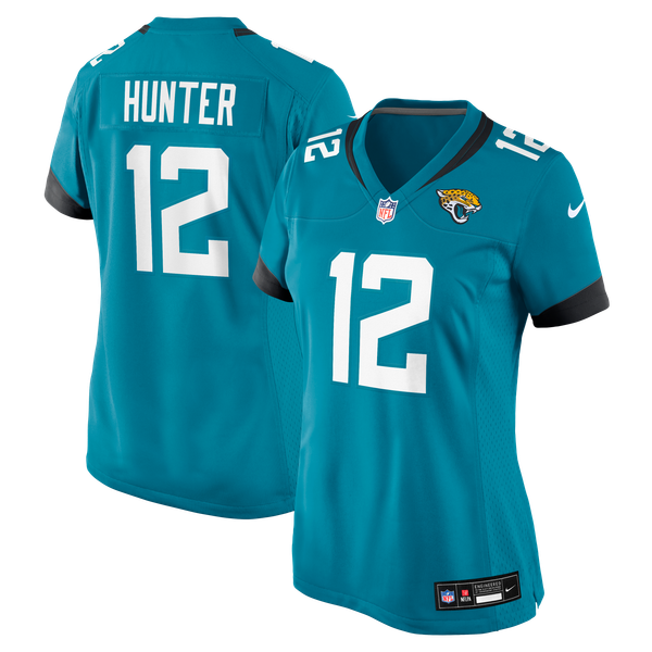 Jersey Travis Hunter Dama #12 Jacksonville Jaguars Jersey Travis Hunter Dama #12 Jacksonville Jaguars