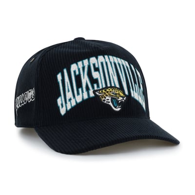 Jacksonville Jaguars Stoney Clover Lane x '47 Women's Big Arch Hitch Adjustable Hat - Black