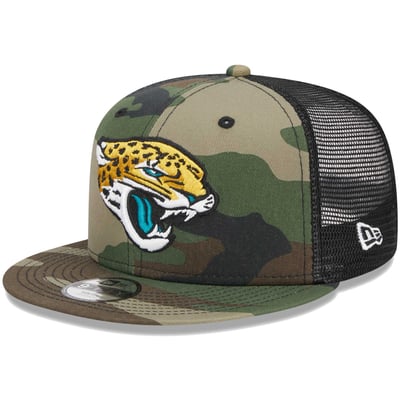 Jacksonville Jaguars New Era Youth  Main Trucker 9FIFTY Snapback Hat - Camo